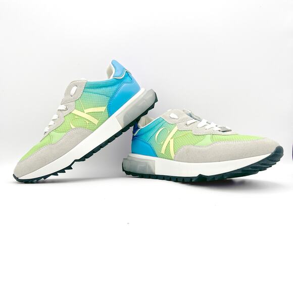 NWOT CALVIN KLEIN Women's Lace-Up Magalee Sneaker (Blue Crush 420 | Size 7M) - Picture 2 of 11